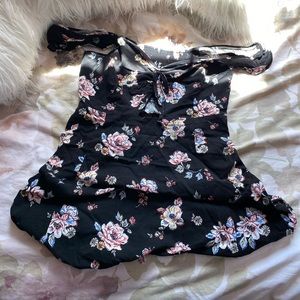 Xhilartion Floral Mini Dress